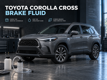 Toyota Corolla Cross Brake Fluid Replacement