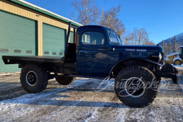 DODGE POWER WAGON FLATBED TRUCK, 1946
