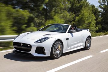 Jaguar F-type SVR Convertible specs