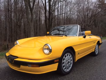 Alfa Romeo Spider Veloce, 1986