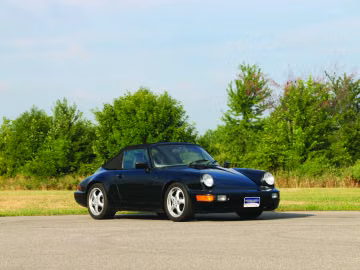 Porsche 911 Carrera 3.2 Cabriolet, 1985