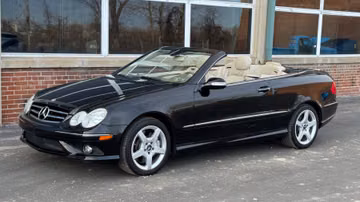 Mercedes-Benz CLK500 Convertible, 2006