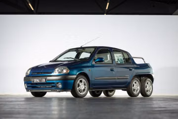 Renault Clio II 6-wheel pick-up, 2001