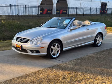 Mercedes-Benz CLK500 Convertible, 2004
