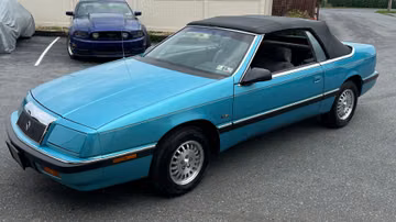 Chrysler LeBaron Convertible, 1992