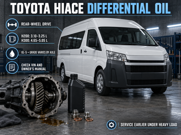How Often Should You Change the Rear Differential Oil in a Toyota Hiace?