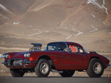 Chevrolet "Big John" Mazmanian Corvette Drag Racing Car, 1961