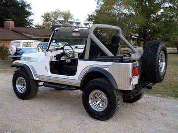 JEEP CJ-7 CUSTOM SUV, 1981