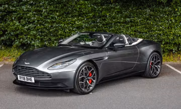 Aston Martin DB11 Volante (4.0 litre), 2018