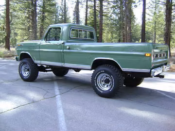 Ford F-250 4X4 Pickup, 1971