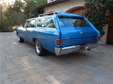 CHEVROLET MALIBU STATION WAGON, 1967