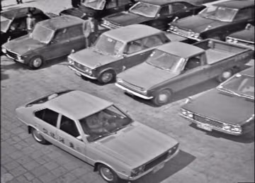 Fiat-Kia 124 in 청실홍실 (1977)