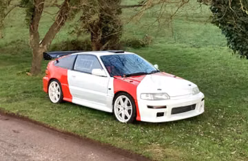 Honda Civic CRX Rally Car, 1991