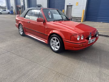 Ford Escort XR3i Cabriolet, 1990