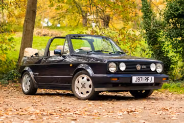 Volkswagen Golf GTI Rivage MKI Cabriolet, 1992