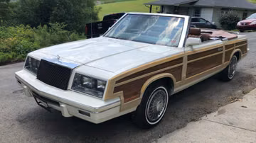 Chrysler LeBaron Convertible, 1984