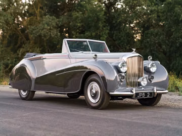 Bentley Mark VI Drophead Foursome Coupe by Mulliners of Birmingham, 1952