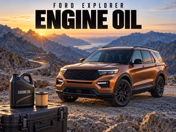 When to change engine oil in a Ford Explorer