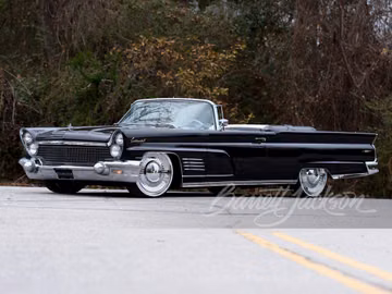 LINCOLN CONTINENTAL MARK V CONVERTIBLE, 1960