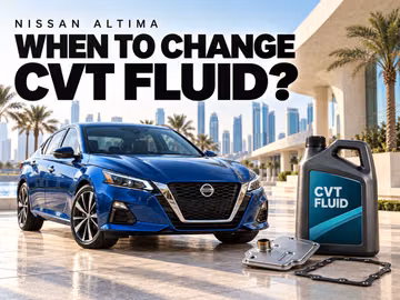 When to Change CVT Fluid in a Nissan Altima