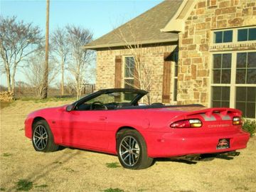 CHEVROLET CAMARO SS 35TH ANNIVERSARY CONVERTIBLE, 2002