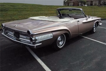 DODGE POLARA 500 CONVERTIBLE, 1962