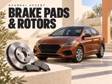 When Should Hyundai Accent Brake Pads and Rotors Be Replaced?