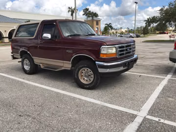 Ford Bronco Eddie Bauer Edition, 1996