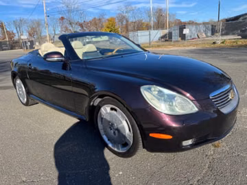 Lexus SC430 Convertible, 2004