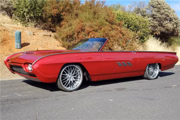 FORD THUNDERBIRD CUSTOM TOPLESS ROADSTER, 1963