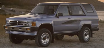 Toyota 4Runner I 3.0i V6 (145 Hp) 4x4 (MK I) specs