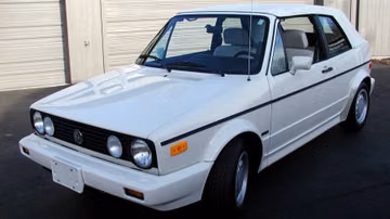 Volkswagen Golf Convertible, 1992