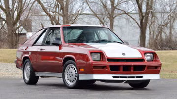 Dodge Shelby Charger, 1986