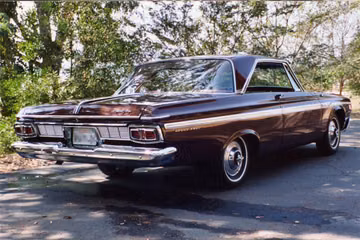 Plymouth Sport Fury كوبيه صلبة السقف ببابين، إعادة ابتكار Wedge، 1964