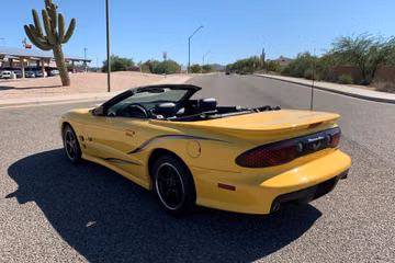 PONTIAC FIREBIRD TRANS AM WS6 CONVERTIBLE, 2002