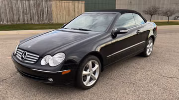 Mercedes-Benz CLK320 Convertible, 2005