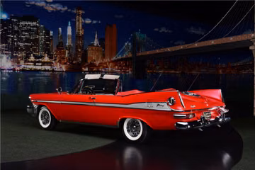 PLYMOUTH FURY المكشوفة، 1959
