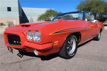 PONTIAC LEMANS CUSTOM CONVERTIBLE, 1971