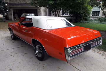 MERCURY COUGAR CONVERTIBLE, 1971