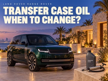 When to change Range Rover transfer case oil