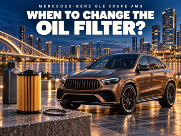 When to change the oil filter on a Mercedes-Benz GLE Coupe AMG