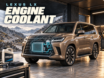 When to change the coolant in a Lexus LX