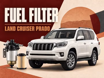 Toyota Land Cruiser Prado Fuel Filter Service and Replacement