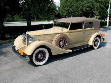 Packard 1107 Twelve Convertible Sedan, 1934