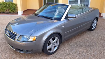 Audi A4 Convertible, 2005