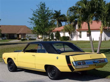 DODGE DART CUSTOM 2 DOOR COUPE, 1973