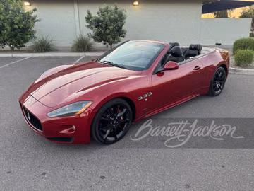 MASERATI GRANTURISMO CONVERTIBLE, 2012