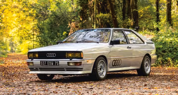 Audi Coupé Quattro « 85WR2 », 1982