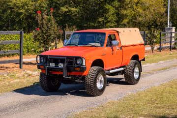 Toyota Hilux Custom Pickup, 1981