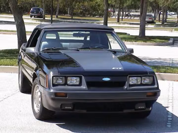 Ford Mustang GT Convertible, 1985